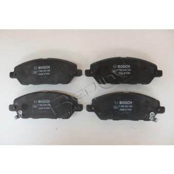 Jeu de 4 plaquettes de frein avant RED-LINE 27MH005