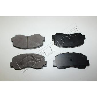 Jeu de 4 plaquettes de frein avant RED-LINE 27MI007