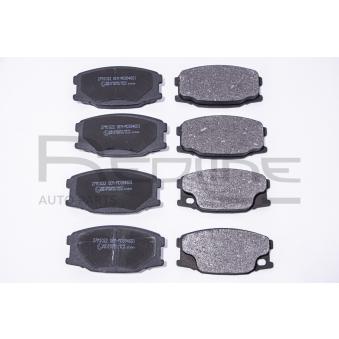 Jeu de 4 plaquettes de frein avant RED-LINE 27MI022