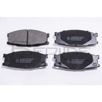 Jeu de 4 plaquettes de frein avant RED-LINE 27MI029