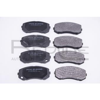 Jeu de 4 plaquettes de frein avant RED-LINE 27MI030