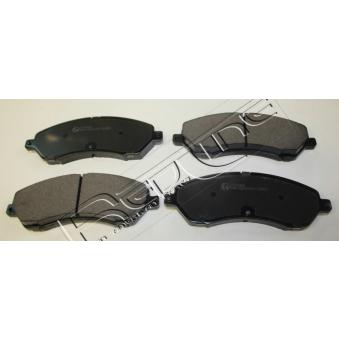 Jeu de 4 plaquettes de frein avant RED-LINE 27TA006