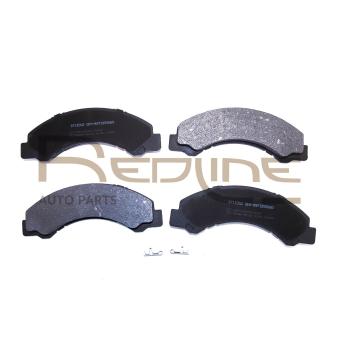 Jeu de 4 plaquettes de frein avant RED-LINE