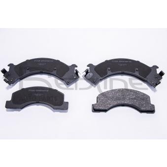 Jeu de 4 plaquettes de frein avant RED-LINE 27IZ004