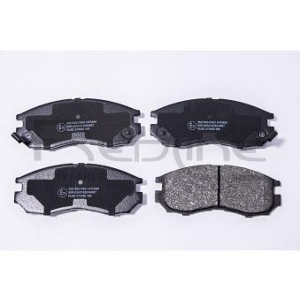 Jeu de 4 plaquettes de frein avant RED-LINE 27GI000