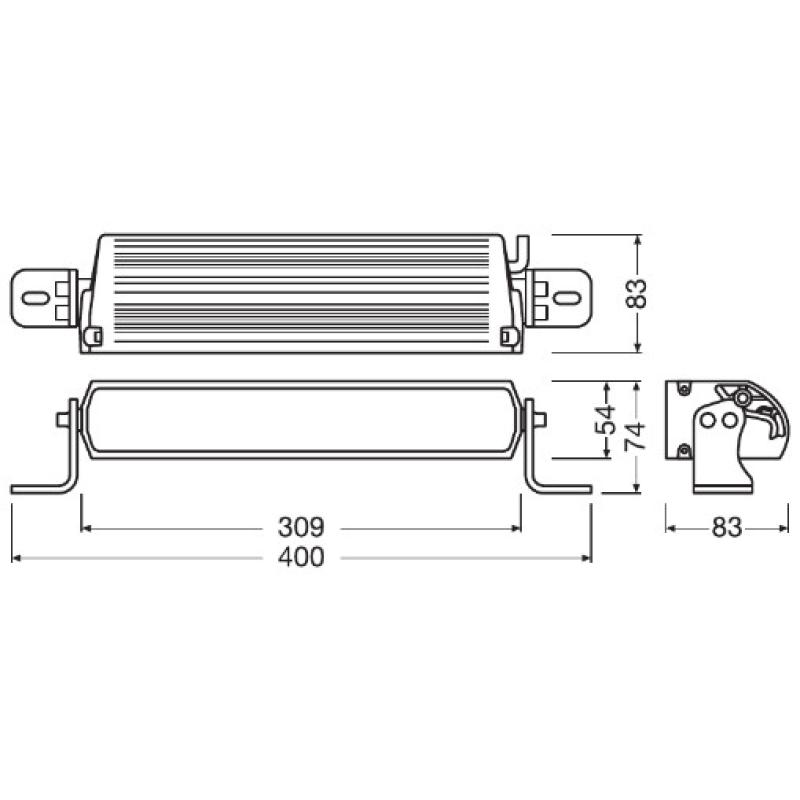Projecteur longue portée OSRAM LEDDL130-CB - Visuel 2