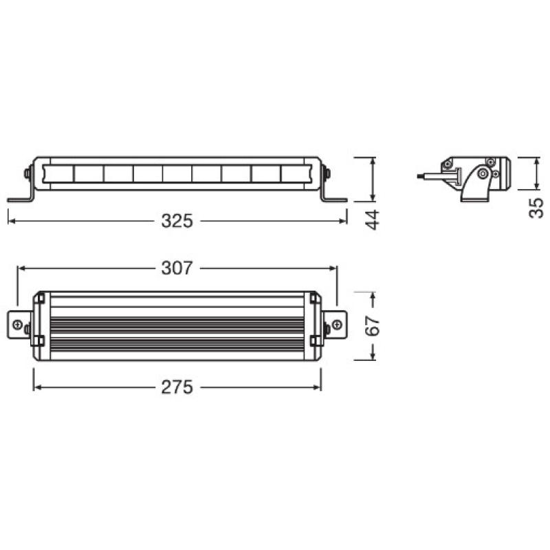 Projecteur longue portée OSRAM LEDDL115-SP - Visuel 2