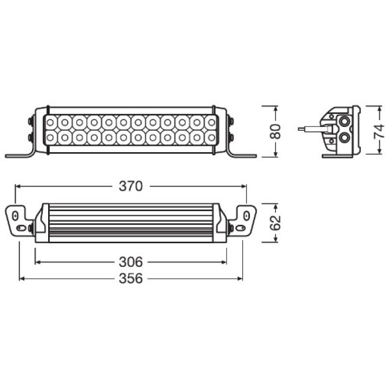 Projecteur longue portée OSRAM LEDDL117-CB - Visuel 2