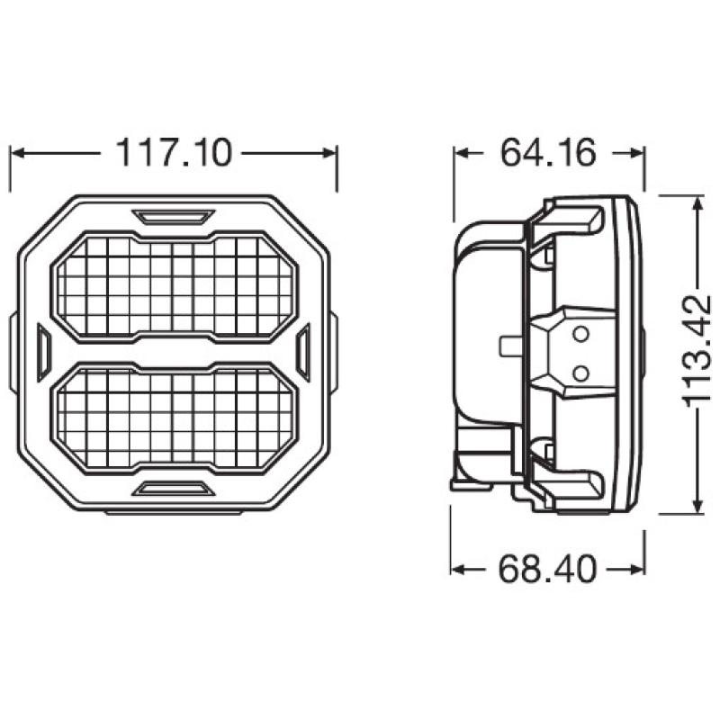 Projecteur de travail OSRAM LEDPWL106-WD - Visuel 1