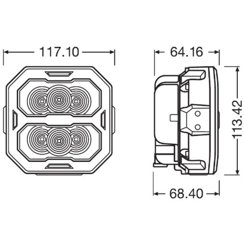 Projecteur de travail OSRAM LEDPWL112-SP - Visuel 1