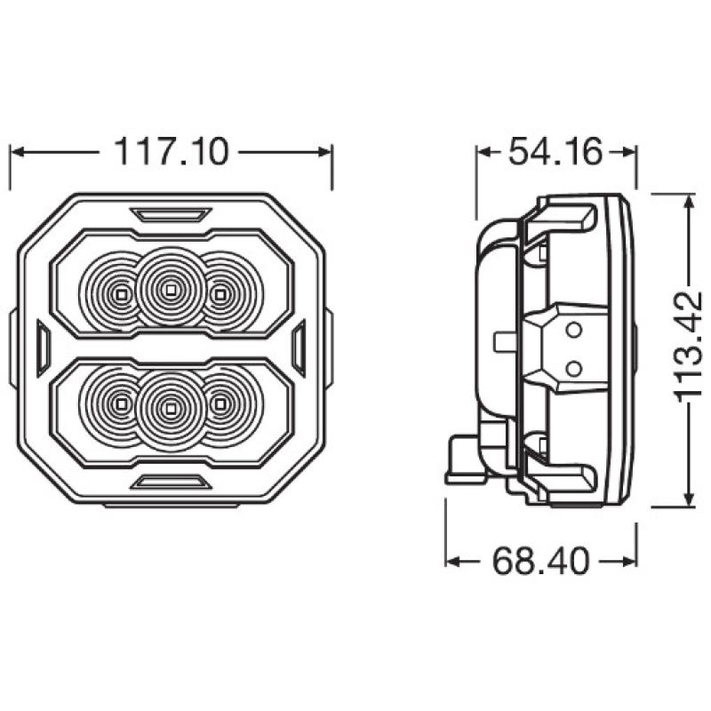 Projecteur de travail OSRAM LEDPWL116-SP - Visuel 1