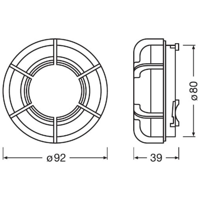 Bonnette, projecteur principal OSRAM LEDCAP02 - Visuel 2