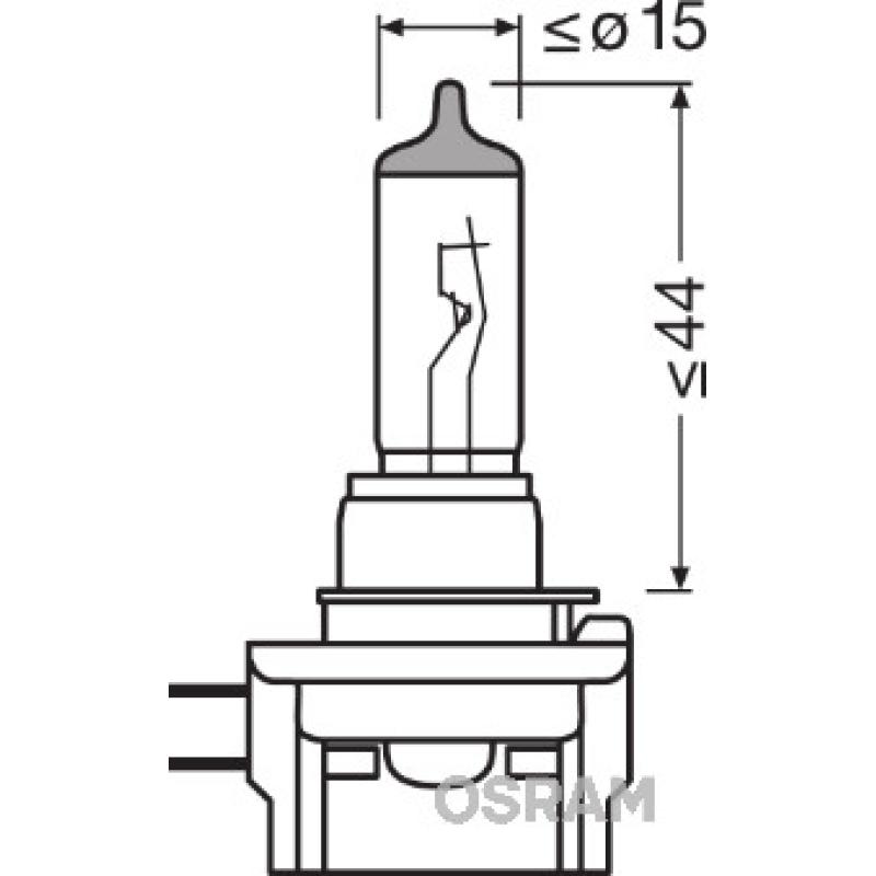 Ampoule, projecteur longue portée OSRAM 64241 - Visuel 2