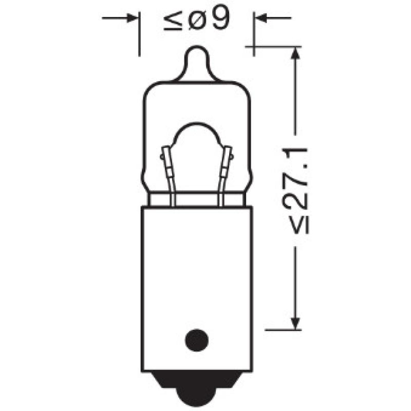 Ampoule, éclairage intérieur OSRAM 64111 - Visuel 1