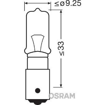 Ampoule, feu clignotant OSRAM 64138