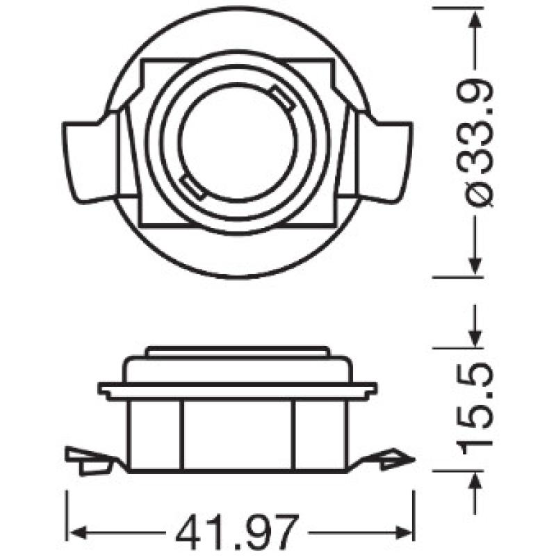 Douille de lampe, projecteur principal OSRAM 64210DA01-1 - Visuel 2