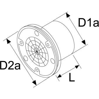 Canalisation d'air WEBASTO 1322634A