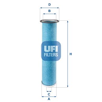 Filtre à air UFI 27.B79.00