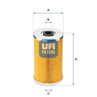 Filtre à carburant UFI