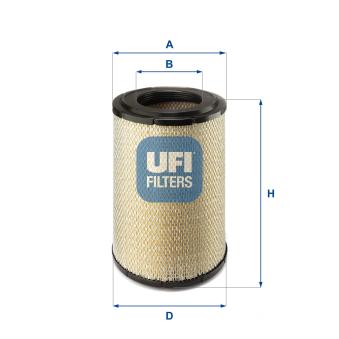 Filtre à air UFI 27.A42.00