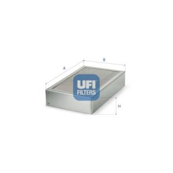 Filtre, air de l'habitacle UFI 53.497.00