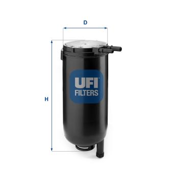 Filtre à carburant UFI
