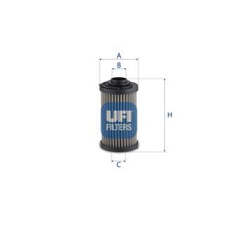 Filtre, système hydraulique de travail UFI 83.069.00
