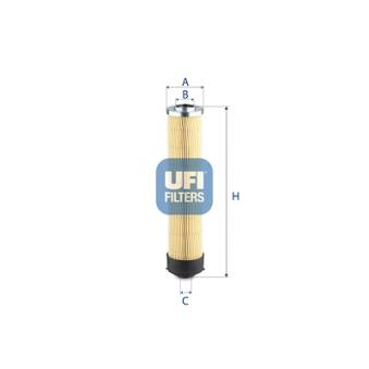 Filtre, système hydraulique de travail UFI 83.083.00