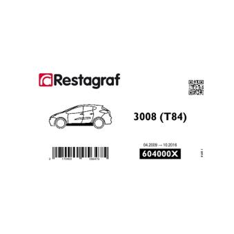 Kit de clip de fixation, carrosserie RESTAGRAF 604000X