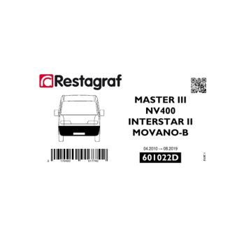 Kit de clip de fixation, carrosserie RESTAGRAF 601022D