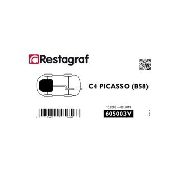 Kit de clip de fixation, carrosserie RESTAGRAF 605003V