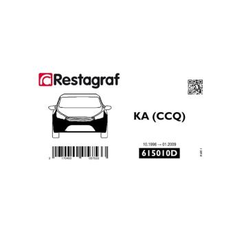 Kit de clip de fixation, carrosserie RESTAGRAF 615010D
