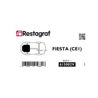 Kit de clip de fixation, carrosserie RESTAGRAF 615002V