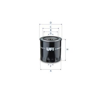 Filtre à carburant UFI 24.259.00