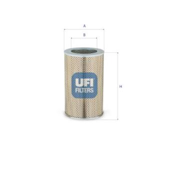 Filtre à huile UFI 25.400.00