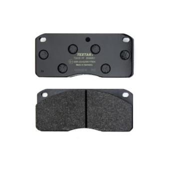 Jeu de 4 plaquettes de frein avant TEXTAR