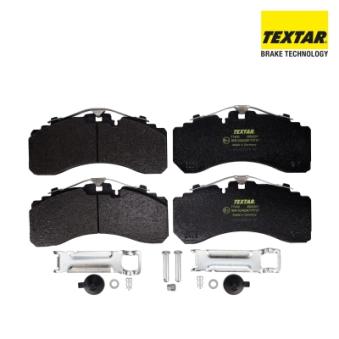 Jeu de 4 plaquettes de frein TEXTAR 2952201