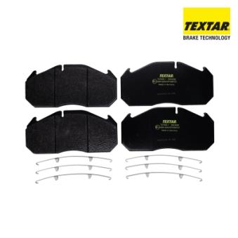 Jeu de 4 plaquettes de frein avant TEXTAR 2903009