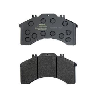 Jeu de 4 plaquettes de frein avant TEXTAR 2903203