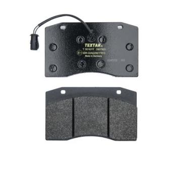 Jeu de 4 plaquettes de frein avant TEXTAR 2907503
