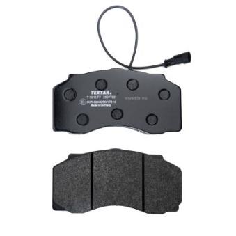 Jeu de 4 plaquettes de frein avant TEXTAR 2907702