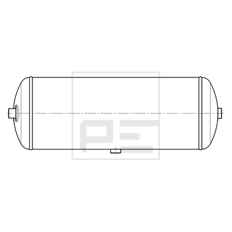 Réservoir d'air, système d'air comprimé PE Automotive 036.360-80A - Visuel 1