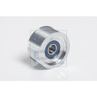 Poulie renvoi/transmission, courroie trapézoïdale à nervures PE Automotive 140.368-00A