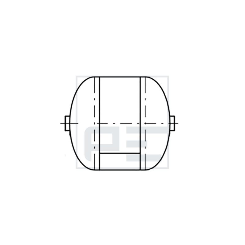 Réservoir d'air, système d'air comprimé PE Automotive 146.503-80A - Visuel 1