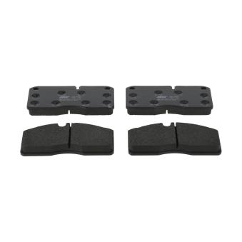 Jeu de 4 plaquettes de frein avant JURID 2906709560