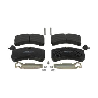 Jeu de 4 plaquettes de frein arrière JURID 2924405390