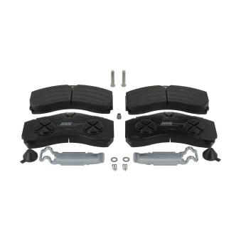 Jeu de 4 plaquettes de frein avant JURID 2924605390