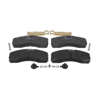 Jeu de 4 plaquettes de frein avant JURID 2925305390