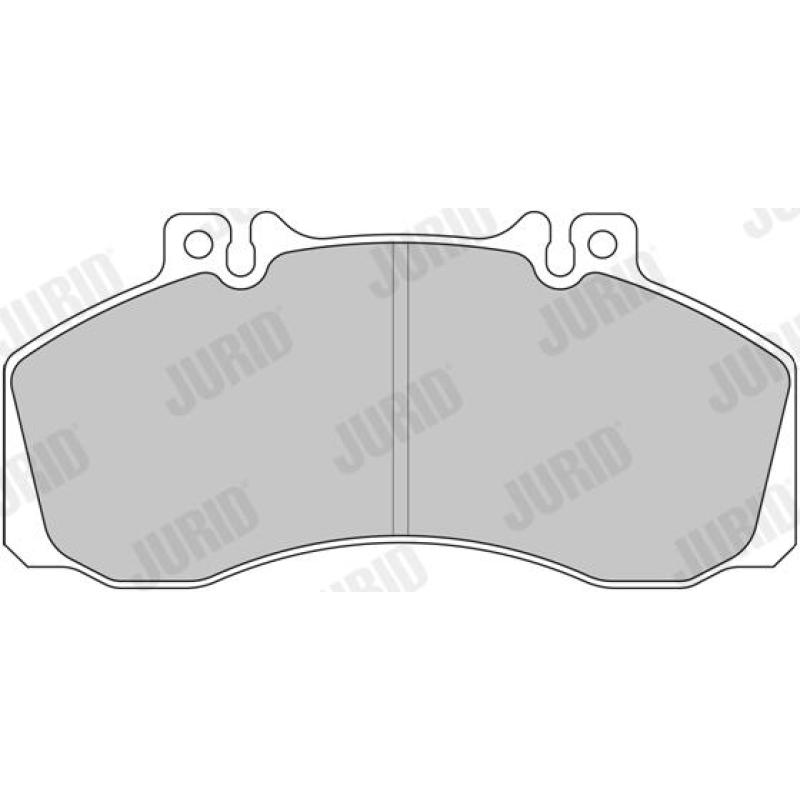 Jeu de 4 plaquettes de frein avant JURID 2983509560 - Visuel 1