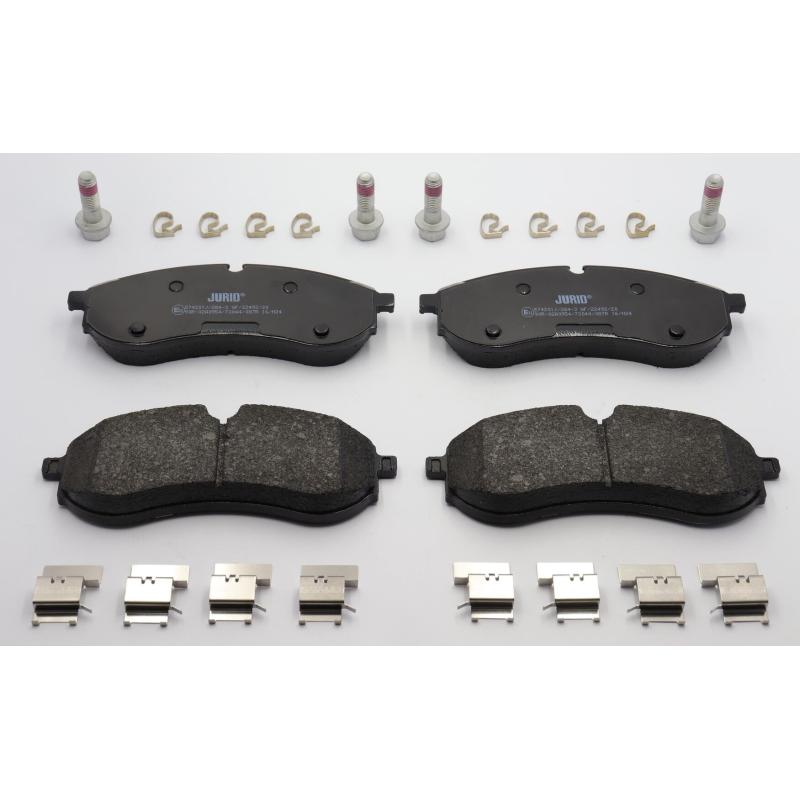 Jeu de 4 plaquettes de frein arrière JURID 574201J - Visuel 1